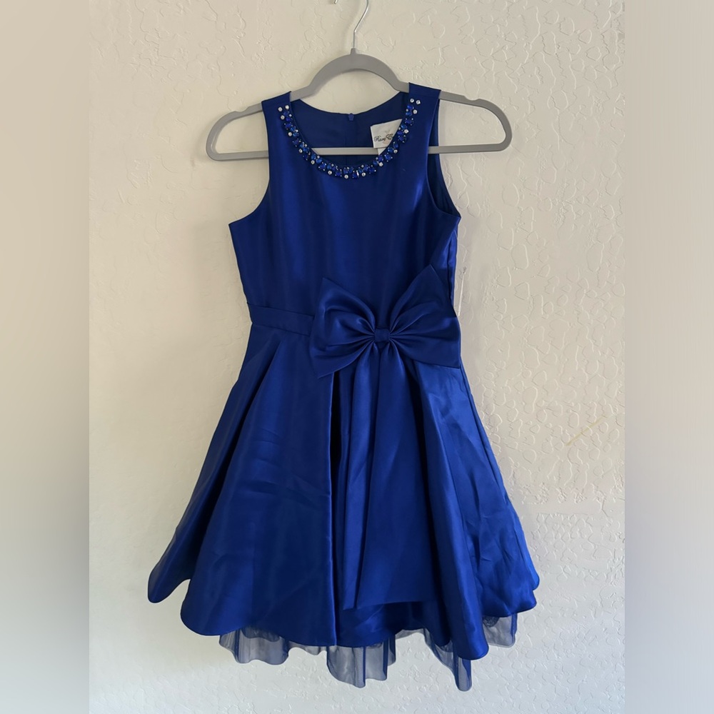 Rare Editions Girls Blue Dress Size 12